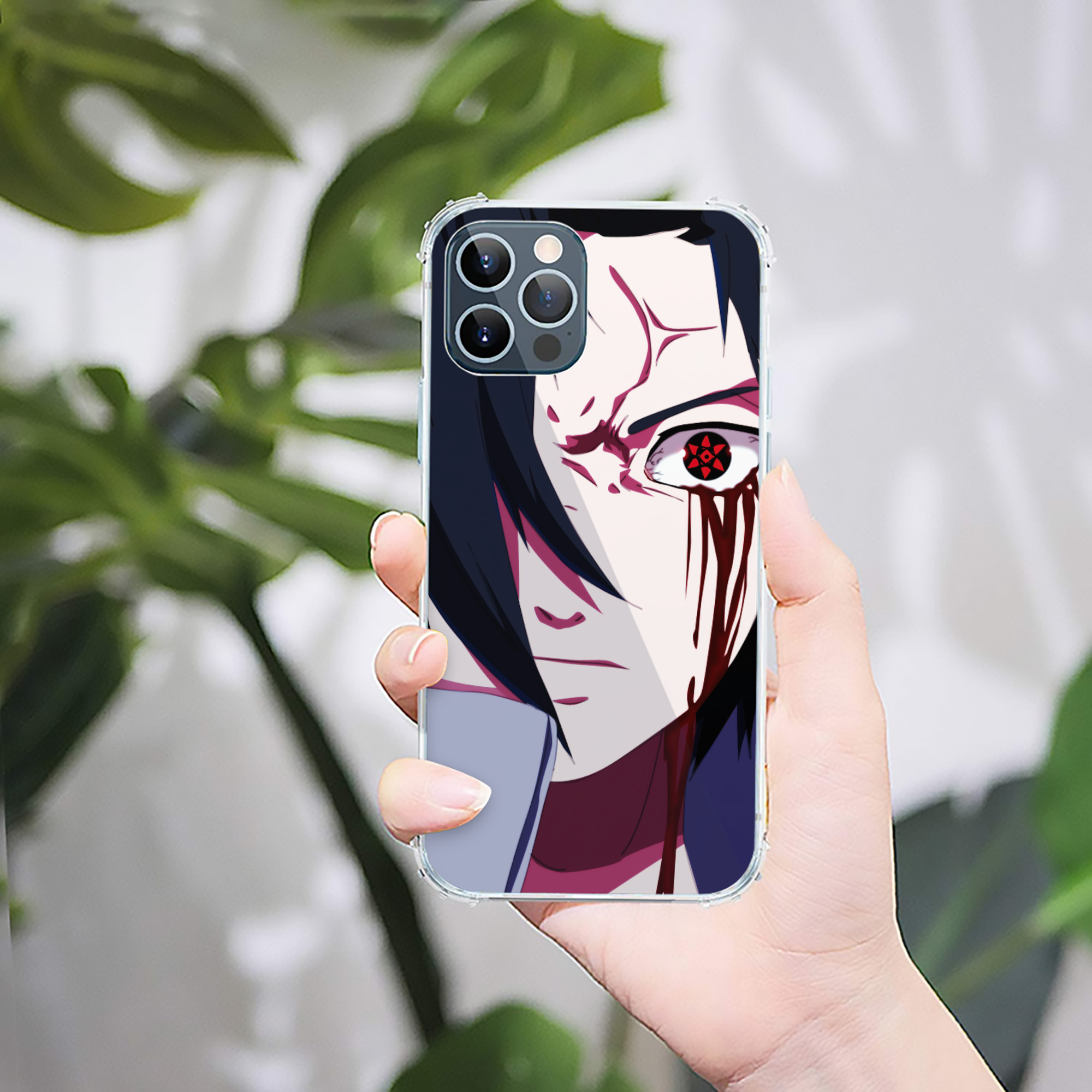 （画像用） NARUTO -ナルト- NARUTO -ナルト- 疾風伝 【iPhone 12シリーズ対応】透明スマホケース（クリアソフトケース）